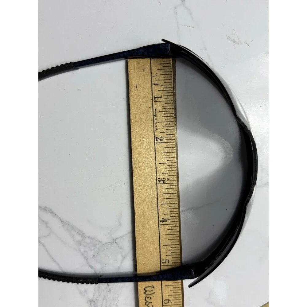 Oakley M Frame Shield Sunglasses Black Frame Gray Lens MISSING NOSE PAD SEE PICS